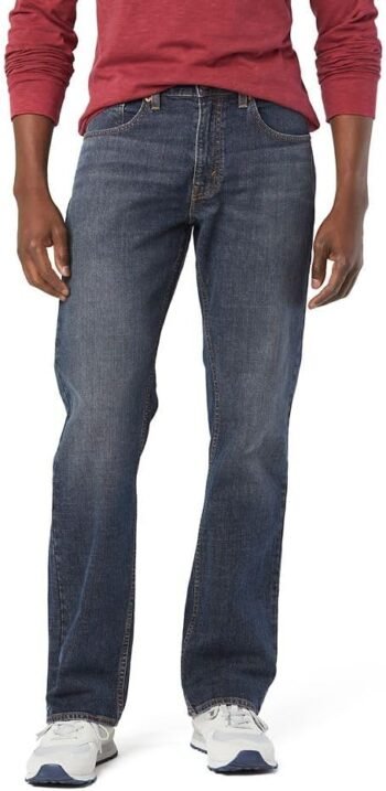 Men's Relaxed Fit Flex Jeans (Available in Big & Tall)