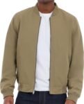 Men's Lightweight Bomber Jacket, Wind and Water Resistant