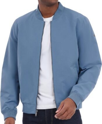 Men's Lightweight Bomber Jacket, Wind and Water Resistant